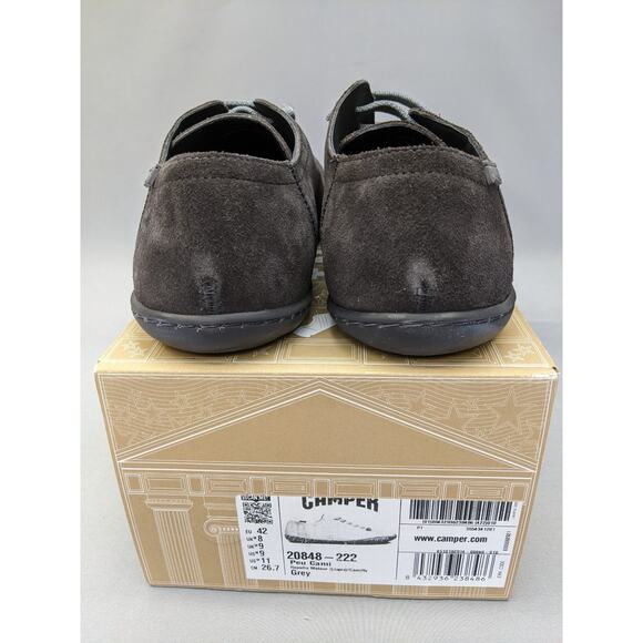 Camper Peu Cami Grey 20848-222 Walking Shoes Women’s US Size 11 - Picture 6 of 9